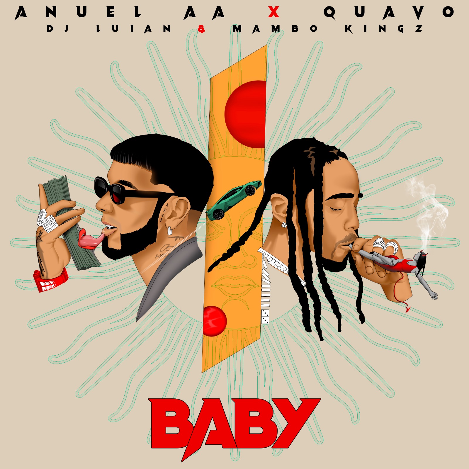 Anuel AA, Quavo feat. DJ Luian, Mambo Kingz - Baby 